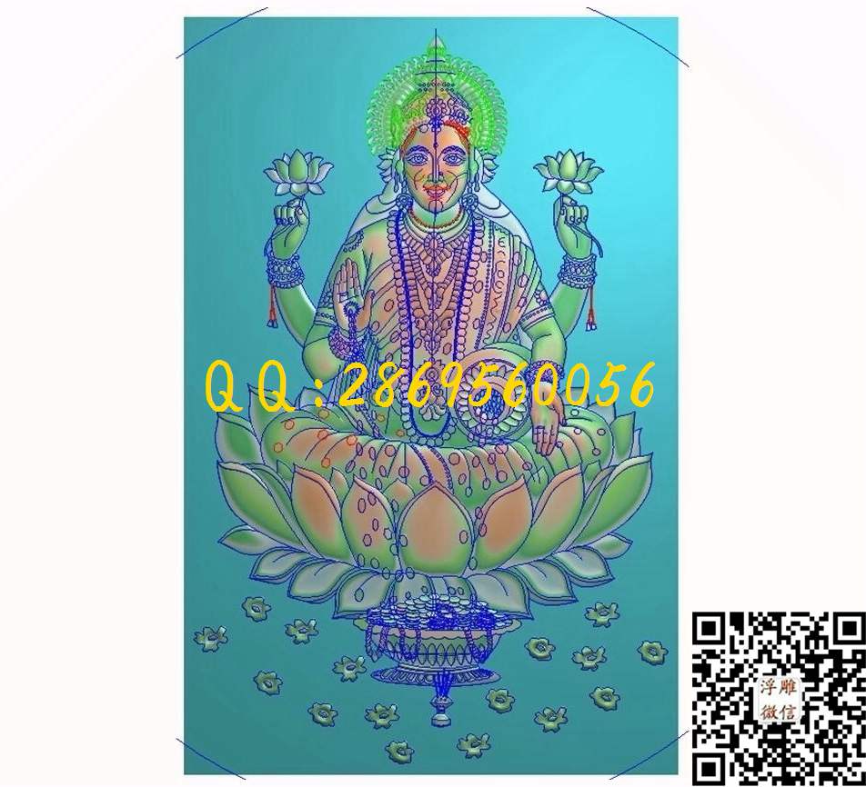 印度圣女 17-26-0.2_玉雕花件牌子图木雕牙雕挂件46牌精雕图浮雕图